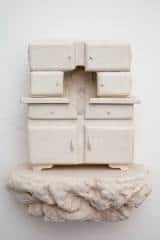 Kitchen Buffet (two pieces) · 2022 · Acrystal, fired clay · 38 x 22 x 15 cm · photo: Ludger Paffrath